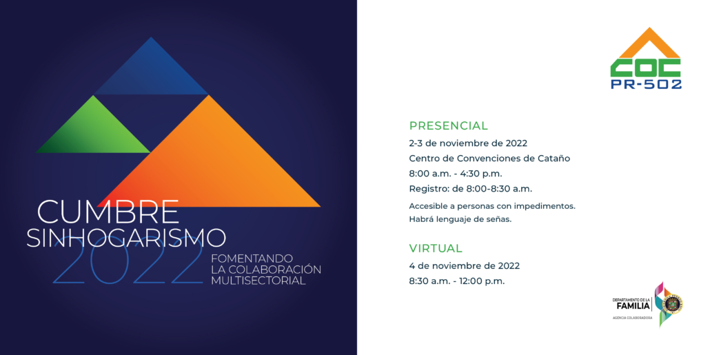 COC Cumbre Sinhogarismo Invitacion_Eventbrite