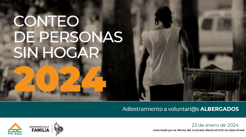 Adiestramiento para voluntarios albergados Conteo de personas sin hogar 2024 PDF